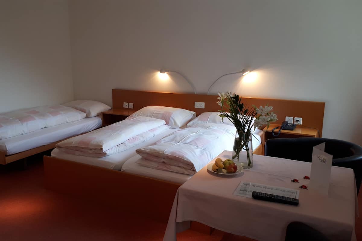 Ropa de cama de alta calidad, minibar y escritorio