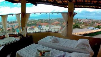 Phòng trị liệu đôi, bồn tắm thủy lực, thủy liệu pháp, tẩy tế bào chết