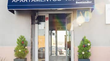 EntrĂ©e de lâhĂ©bergement