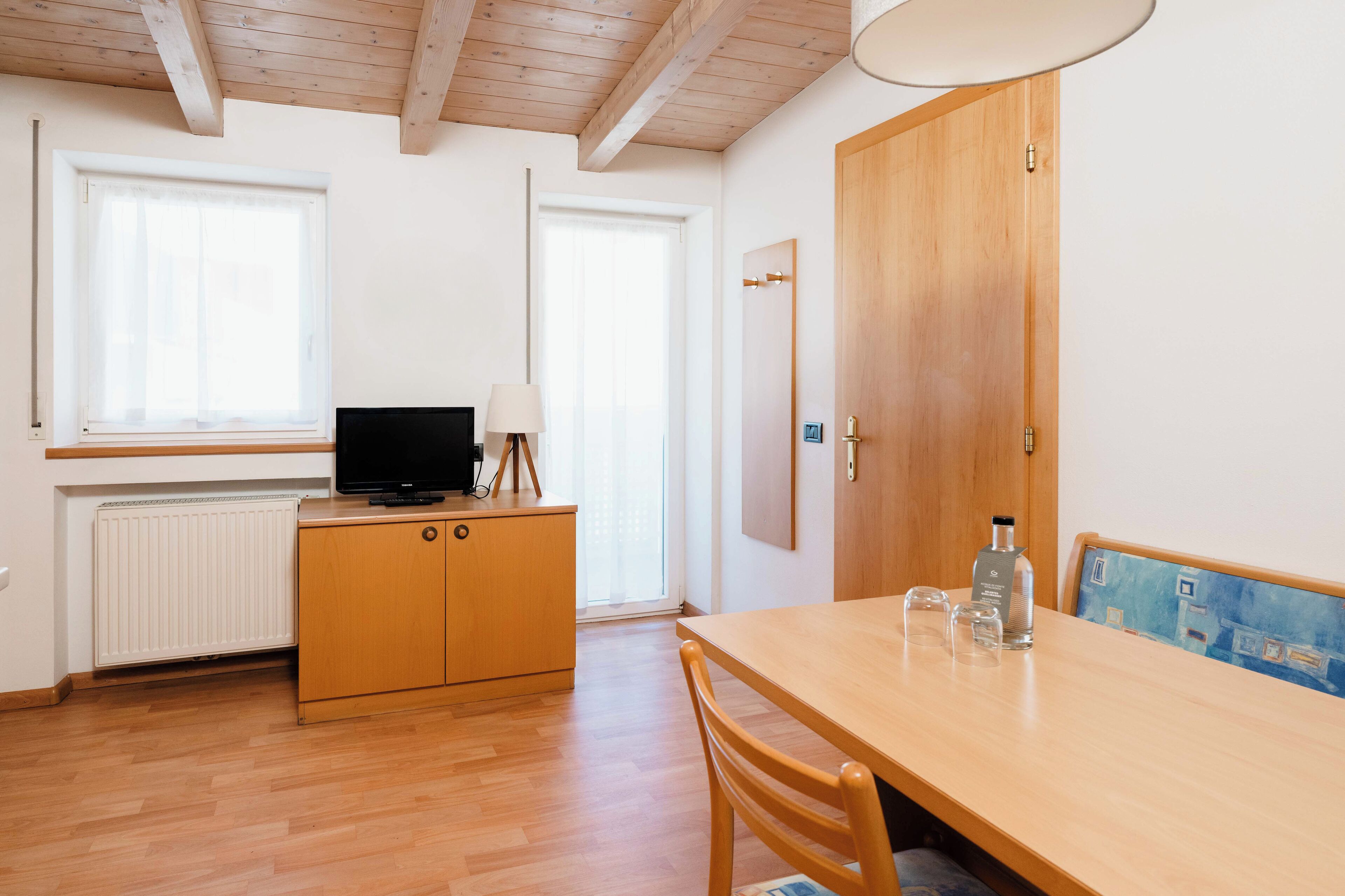 apartment, balcony | living area | 32-inch lcd tv with digital channels, tv