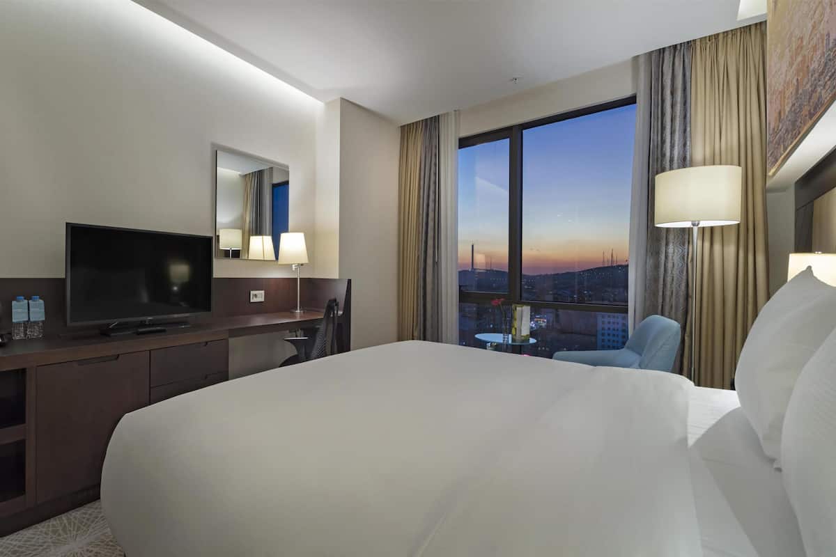 Habitación, 1 cama King size, con acceso para personas discapacitadas | Ropa de cama de alta calidad, camas con efecto memoria y minibar