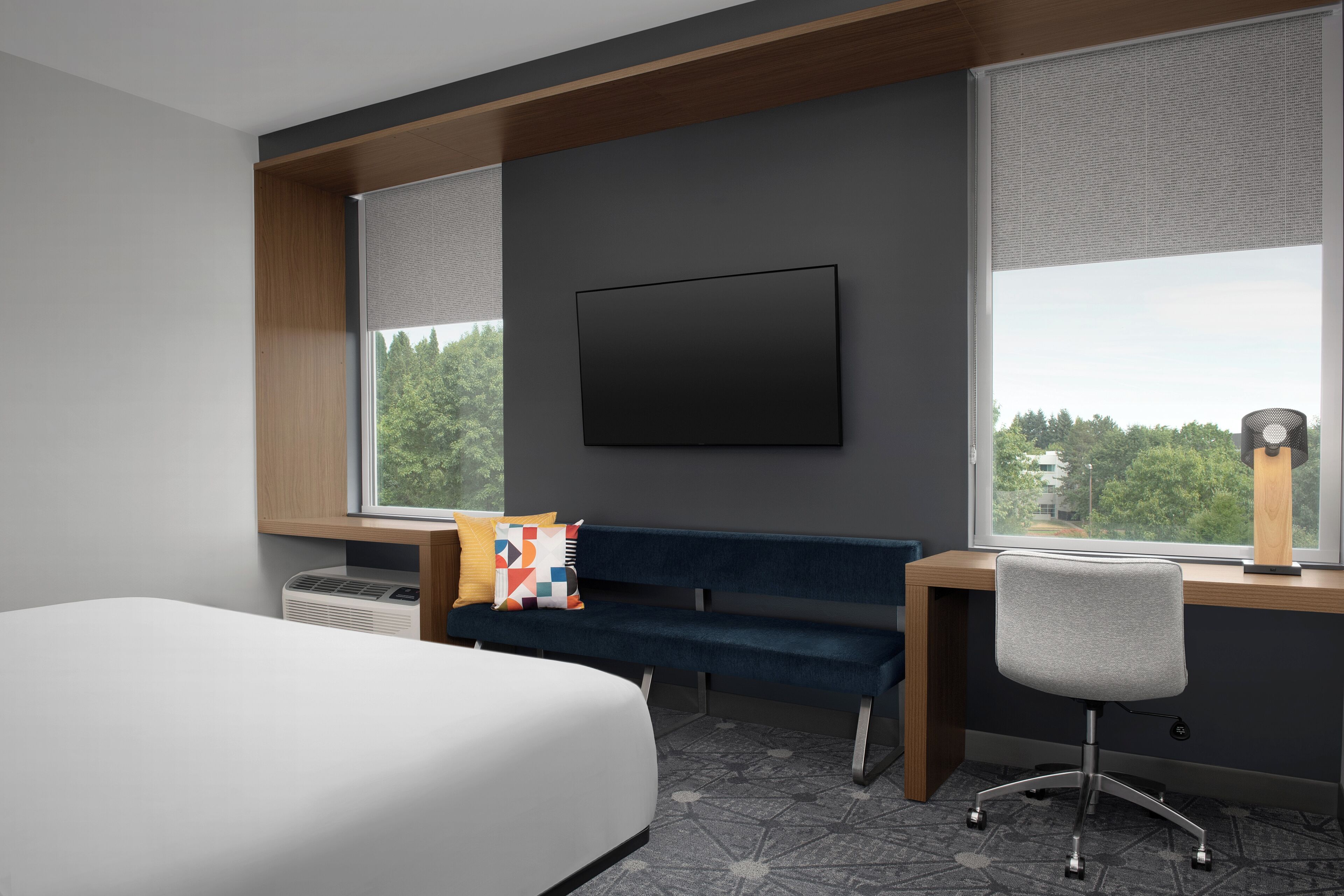 In-room safe, desk, iron/ironing board, WiFi (free)