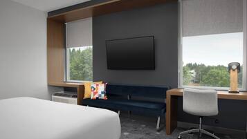In-room safe, desk, iron/ironing board, WiFi (free)