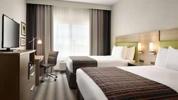 Desk, iron/ironing board, free WiFi