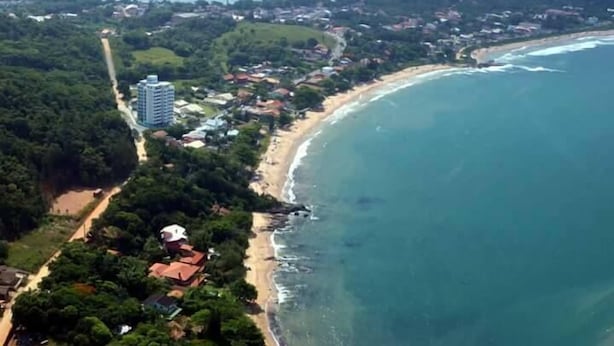 Aerial view - Pousada Vô Quintino (Penha)