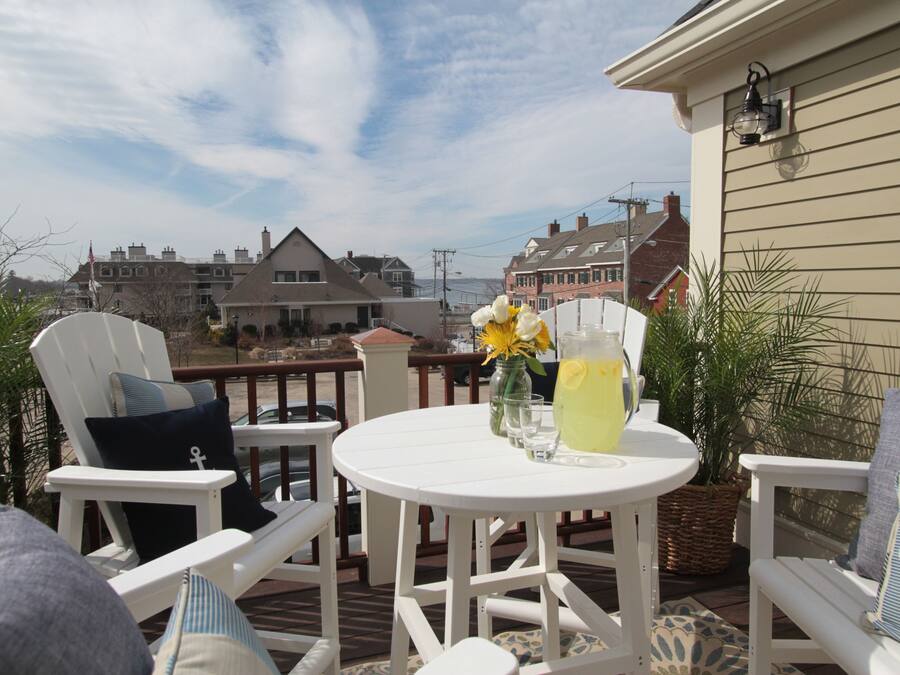 Luksus-loftsrom, 2 soverom, peis | Balkong