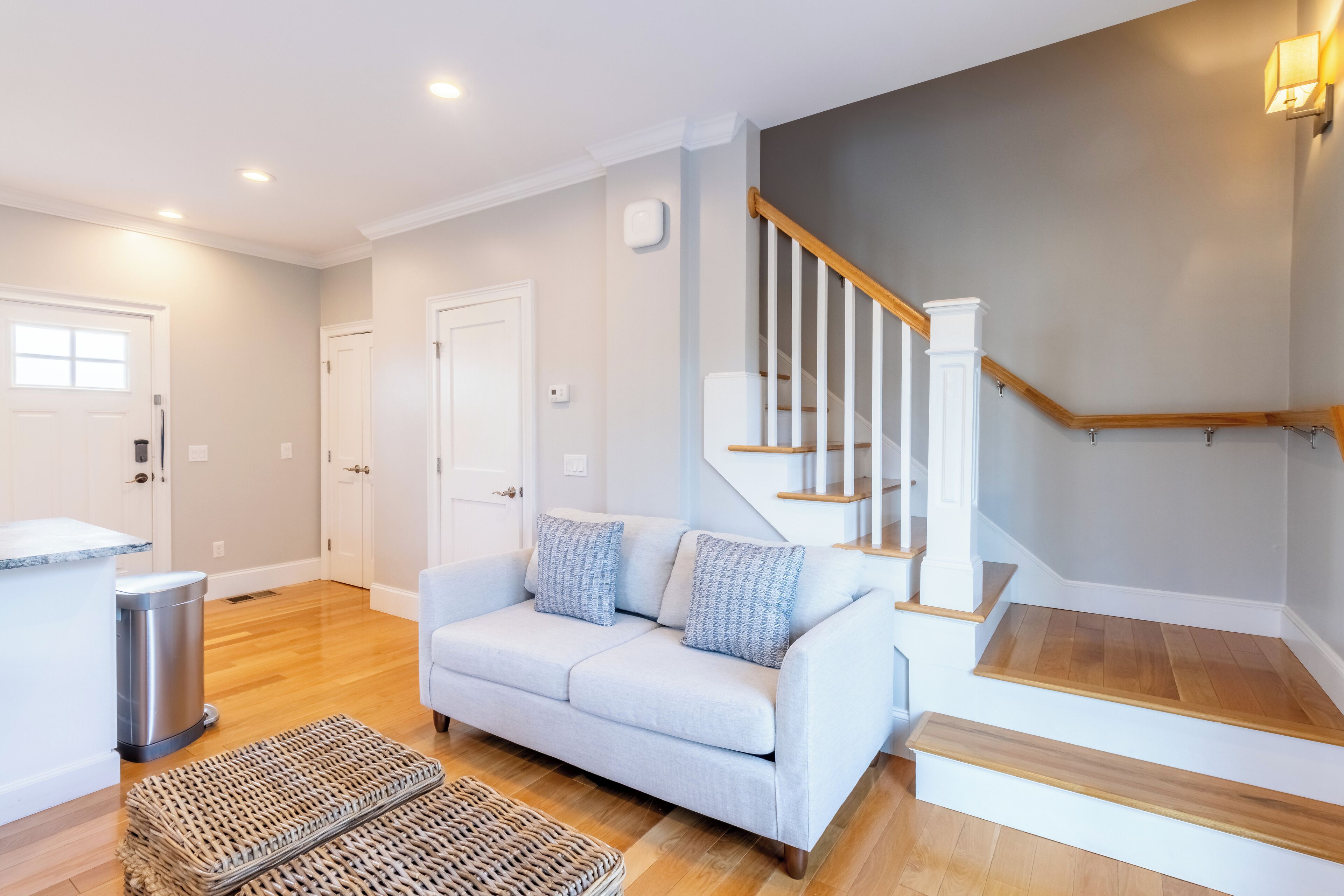 suite, 1 bedroom, fireplace (no pets) | living area | flat-screen tv