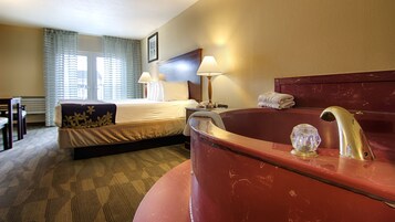 Standard Room, 1 King Bed, Jetted Tub | Jetted tub