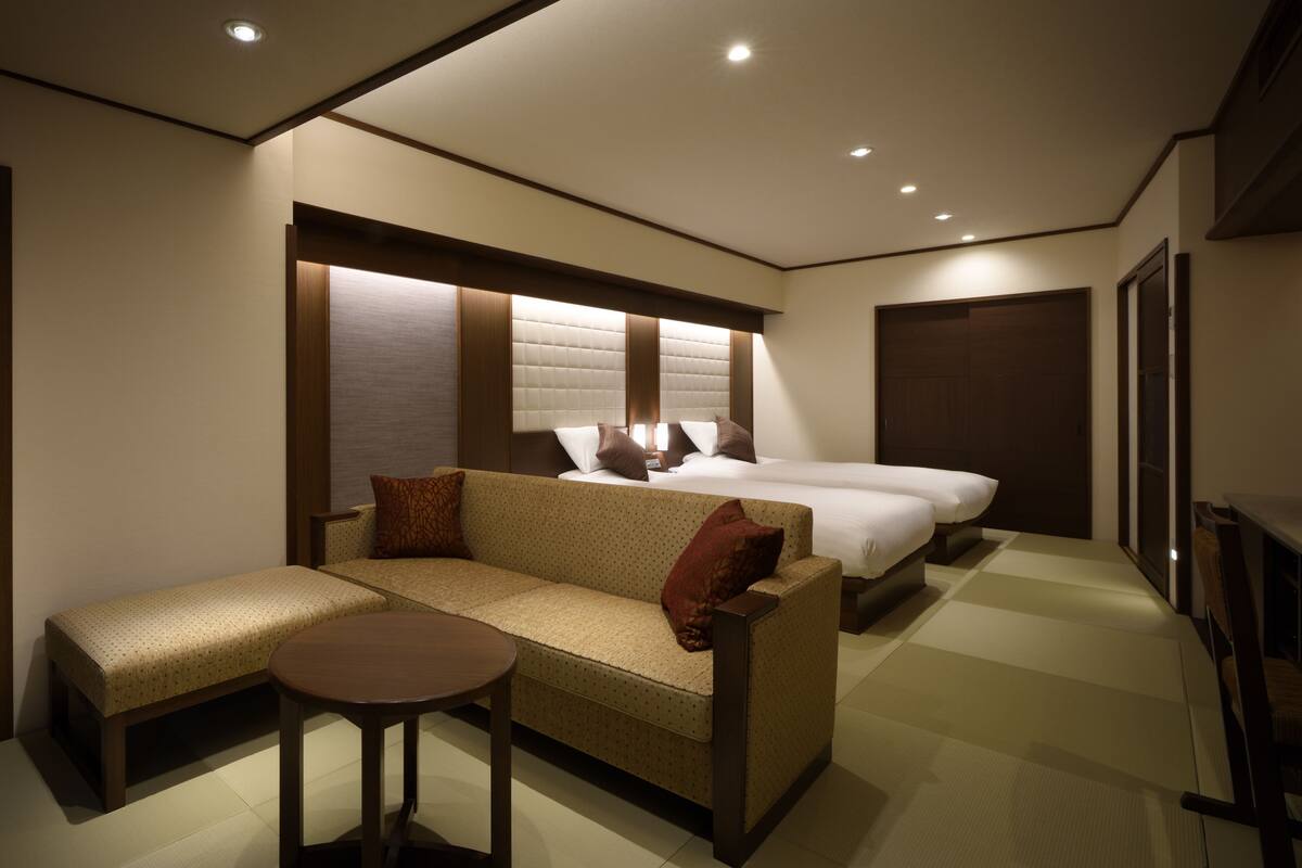 Habitación Deluxe con 2 camas individuales, no fumadores (Japanese Style) | Wifi gratis