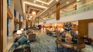 Sala de estar en el lobby