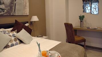 Superior Double Room | Premium bedding, minibar, in-room safe, desk