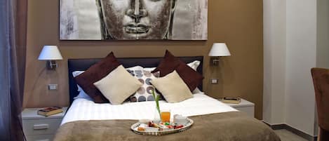 Superior Double Room | Premium bedding, minibar, in-room safe, desk