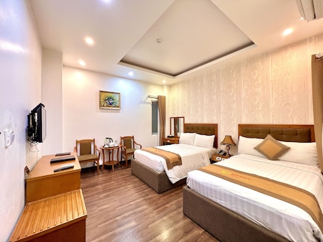 Minibar, caja de seguridad en la habitación, escritorio y wifi gratis