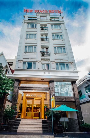 Overnatningsstedets facade