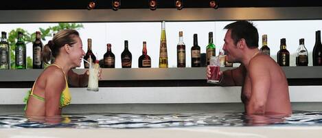 Poolside bar