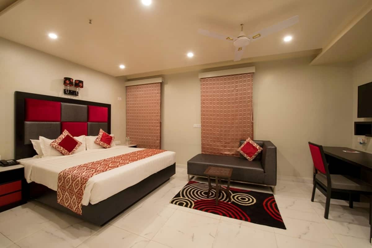 Suite monolocale | Biancheria da letto di alta qualità, minibar, una cassaforte in camera