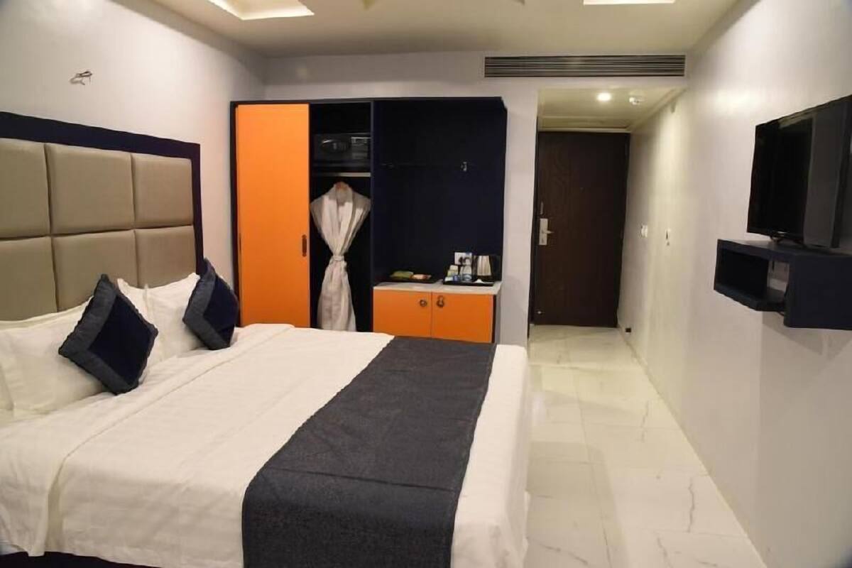 Ropa de cama de alta calidad y minibar