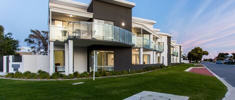 Voorkant van accommodatie