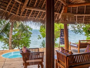 Villa til brudepar - ikke-ryger - havudsigt | Terrasse/gårdhave