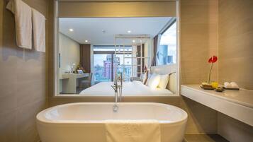 Minibar, in-room safe, desk, blackout drapes