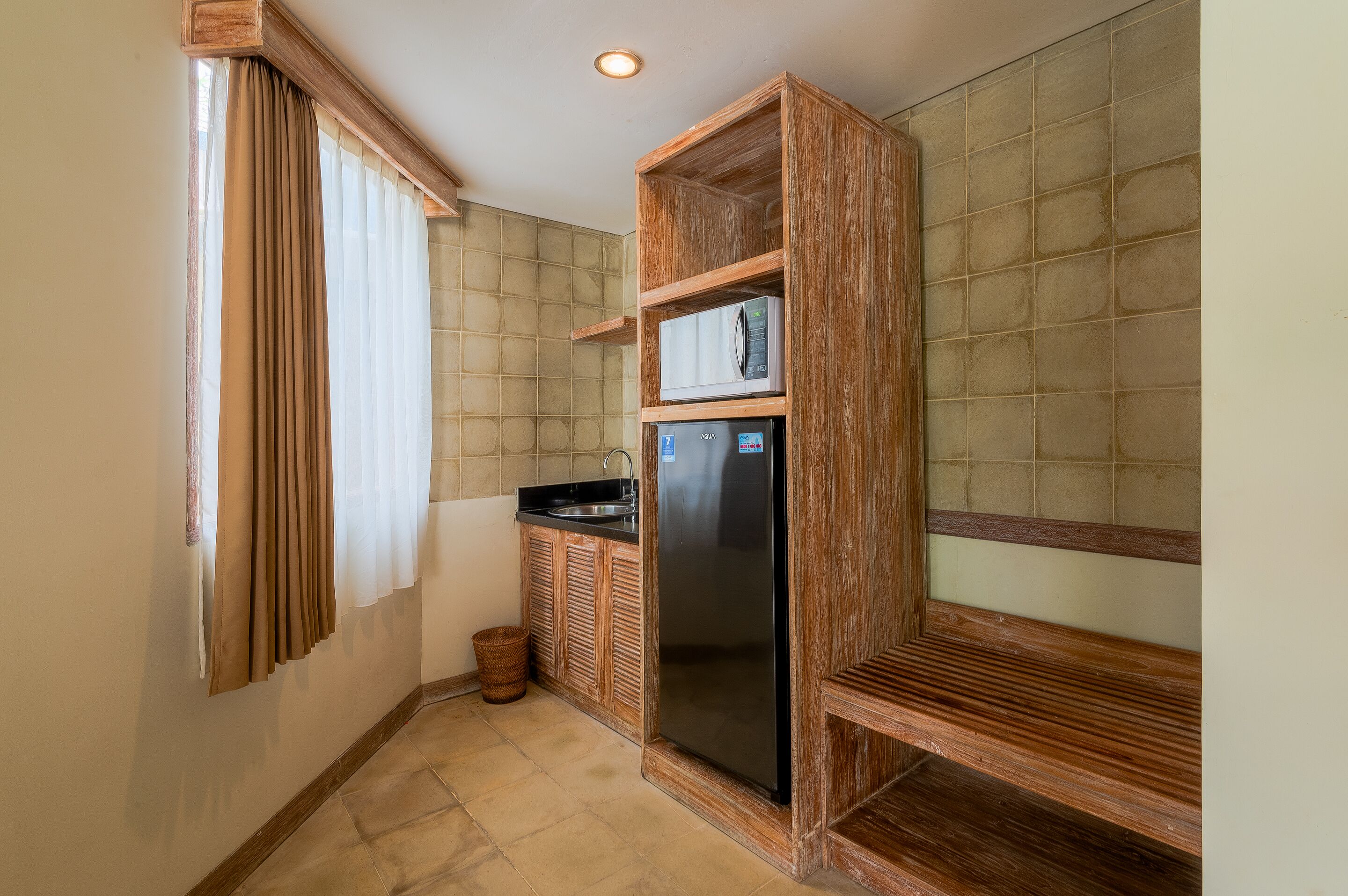 duplex villa | private kitchen | coffee/tea maker, electric kettle