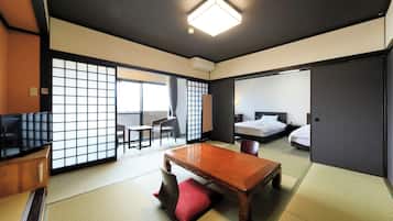 Superior Twin Room, Non Smoking (Japanese-Western Room) | In-room safe, desk, free WiFi, bed sheets