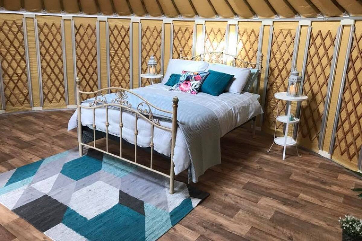 Luxury Tent, Multiple Beds, Hill View | Iron/ironing board