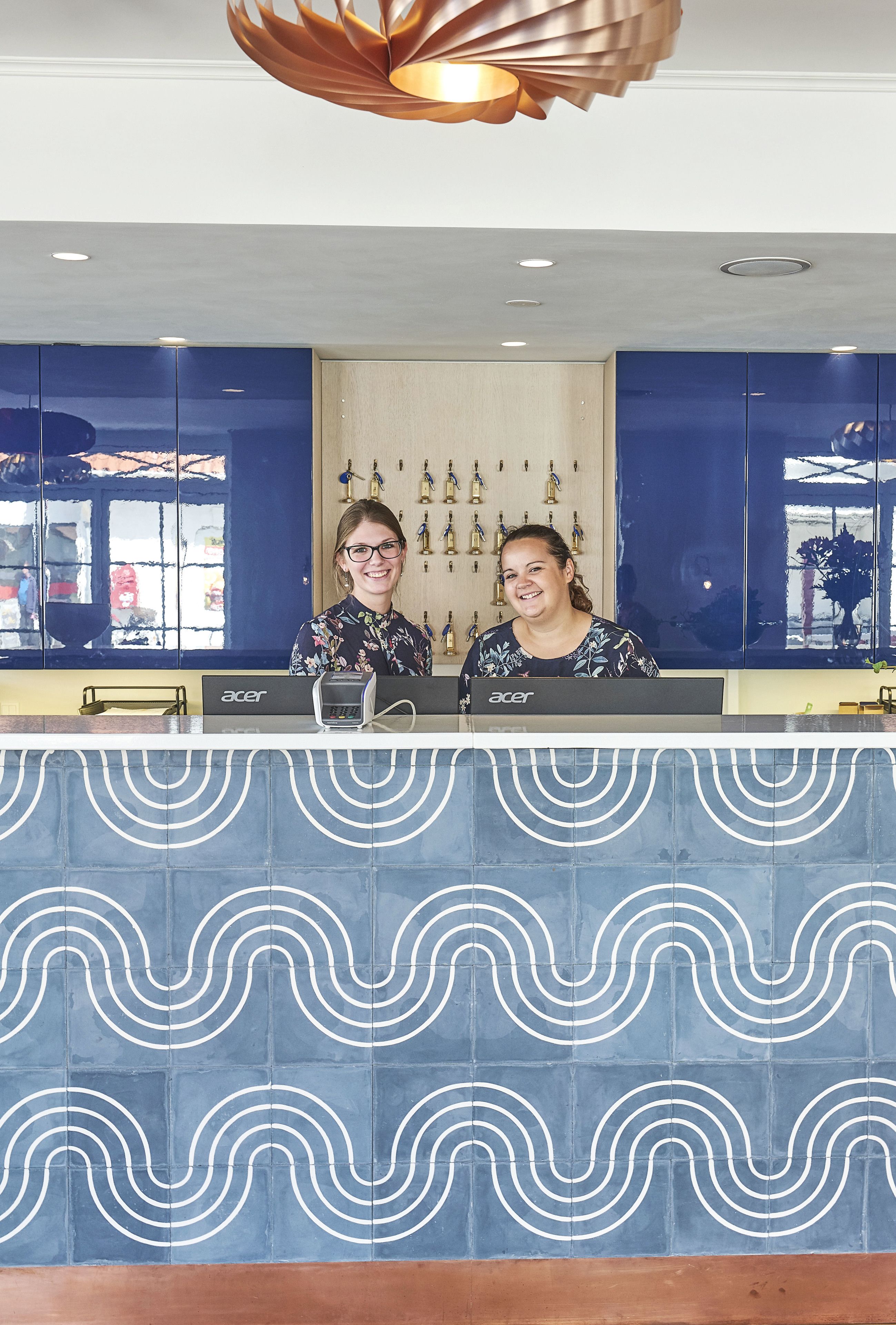 check-in/check-out kiosk