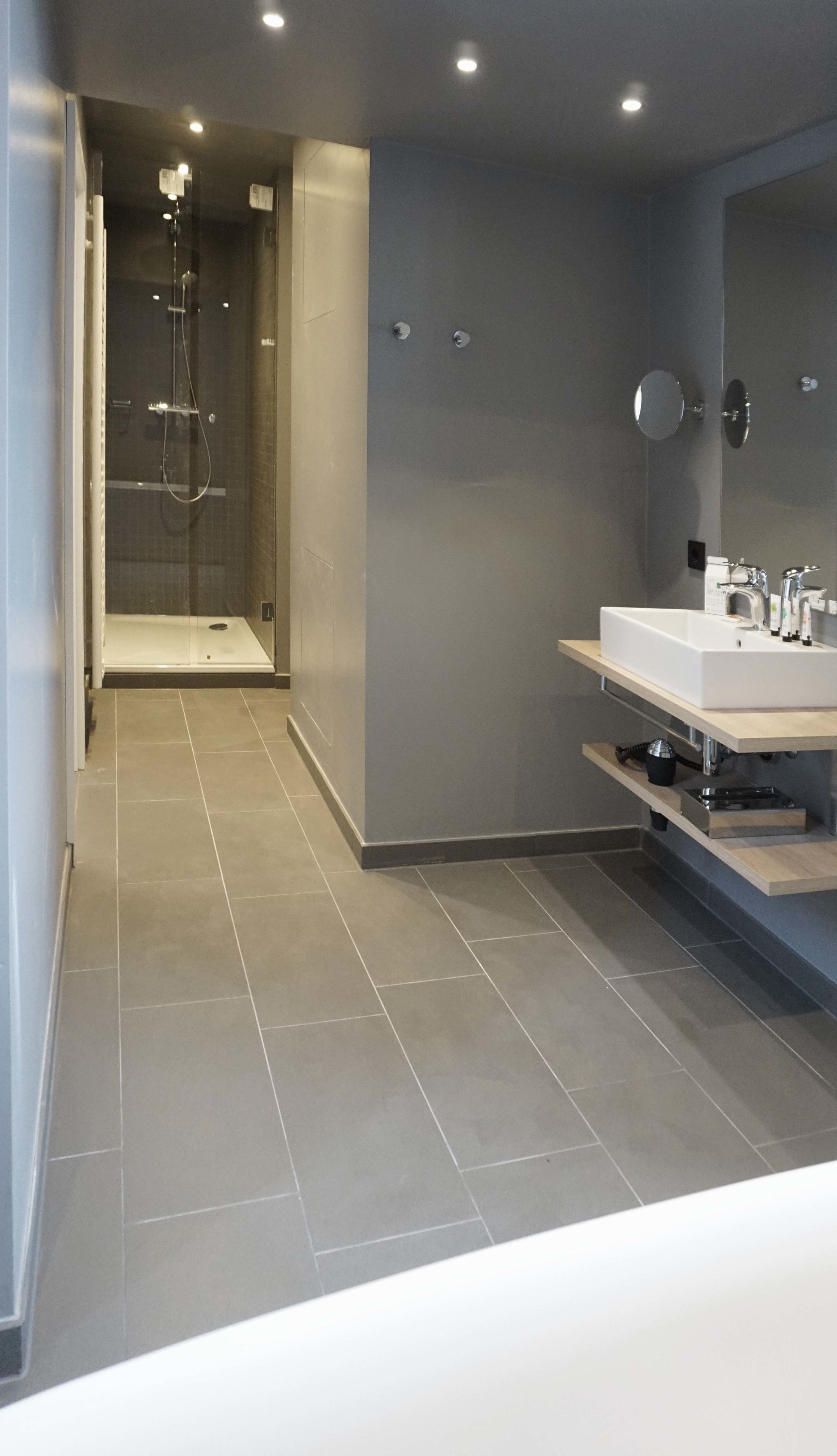 basic double room | bathroom shower