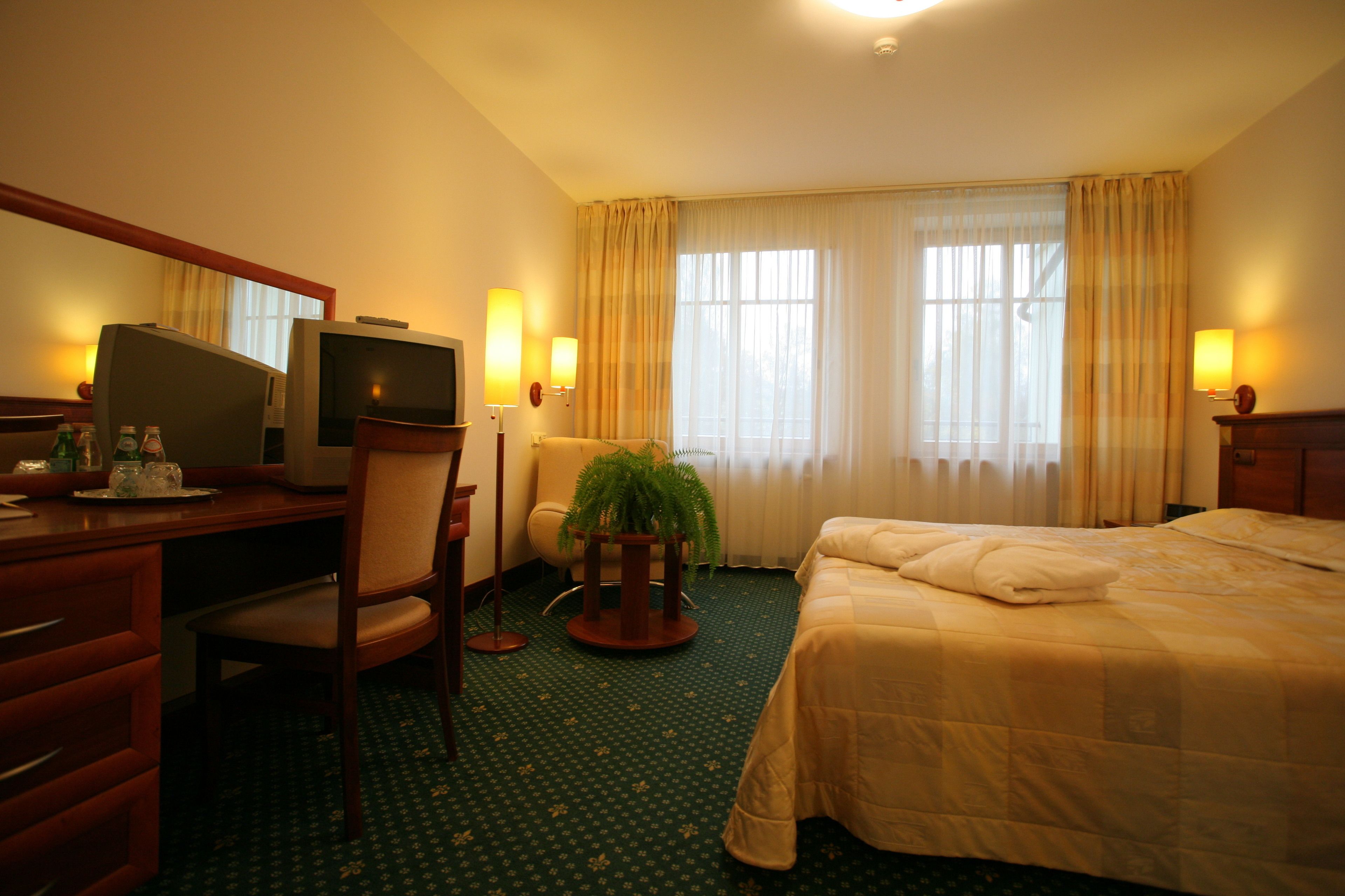 double or twin room | in-room safe, desk, iron/ironing board, free cots/infant beds