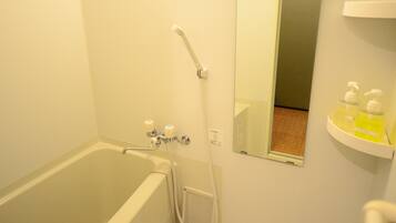 Hair dryer, bidet, towels