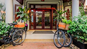 Fassade der Unterkunft