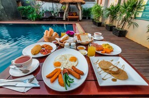 Desayuno continental todos los días (con cargo)