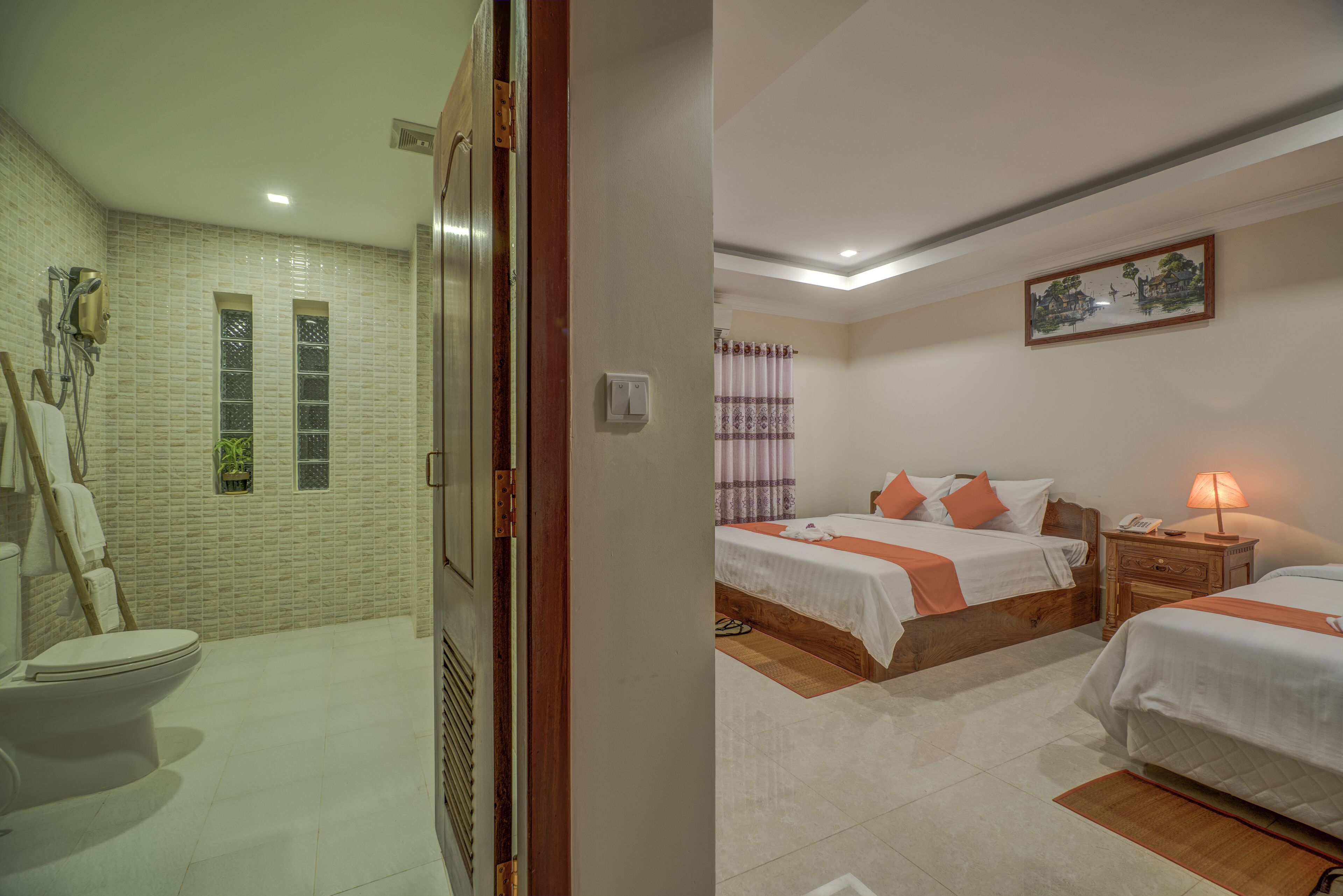 three bedrooms villa - free pick-up | minibar, in-room safe, desk, blackout curtains