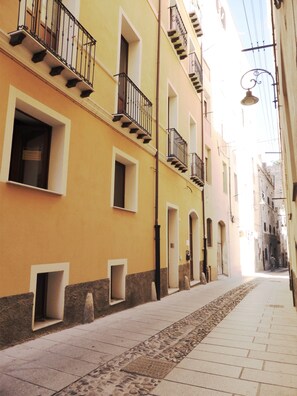 Front of property – evening/night