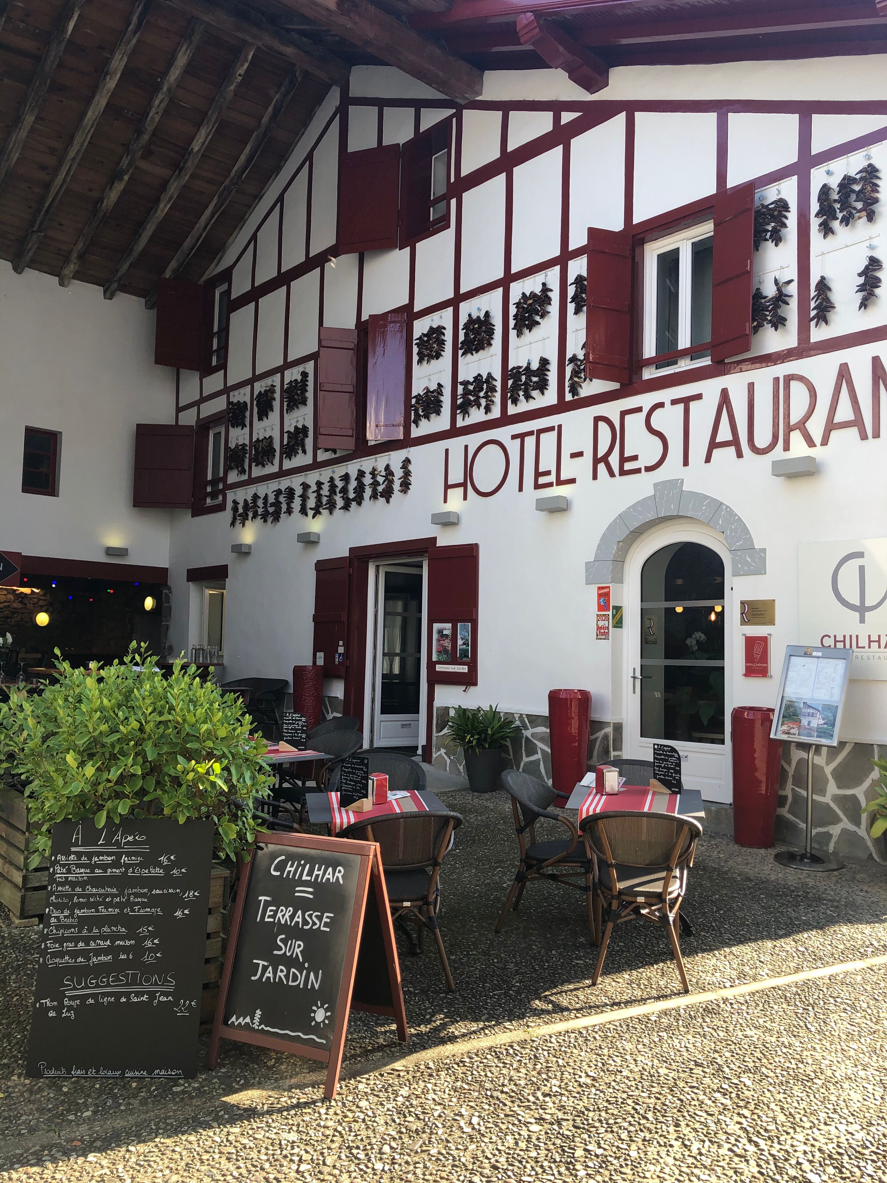 Voorkant van accommodatie