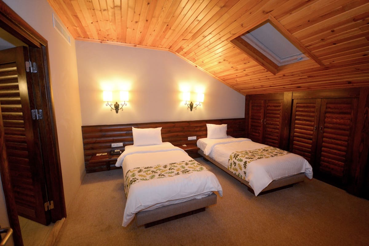 suite, 2 bedrooms, balcony (roof ) | minibar, in-room safe, desk, soundproofing