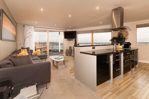 Penthouse - 2 sovrum - havsutsikt | 1 sovrum och sÀngtillbehör av högsta kvalitet