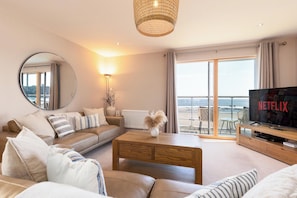 Appartement Supérieur, 3 chambres, vue mer | 1 chambre, literie de qualité supérieure