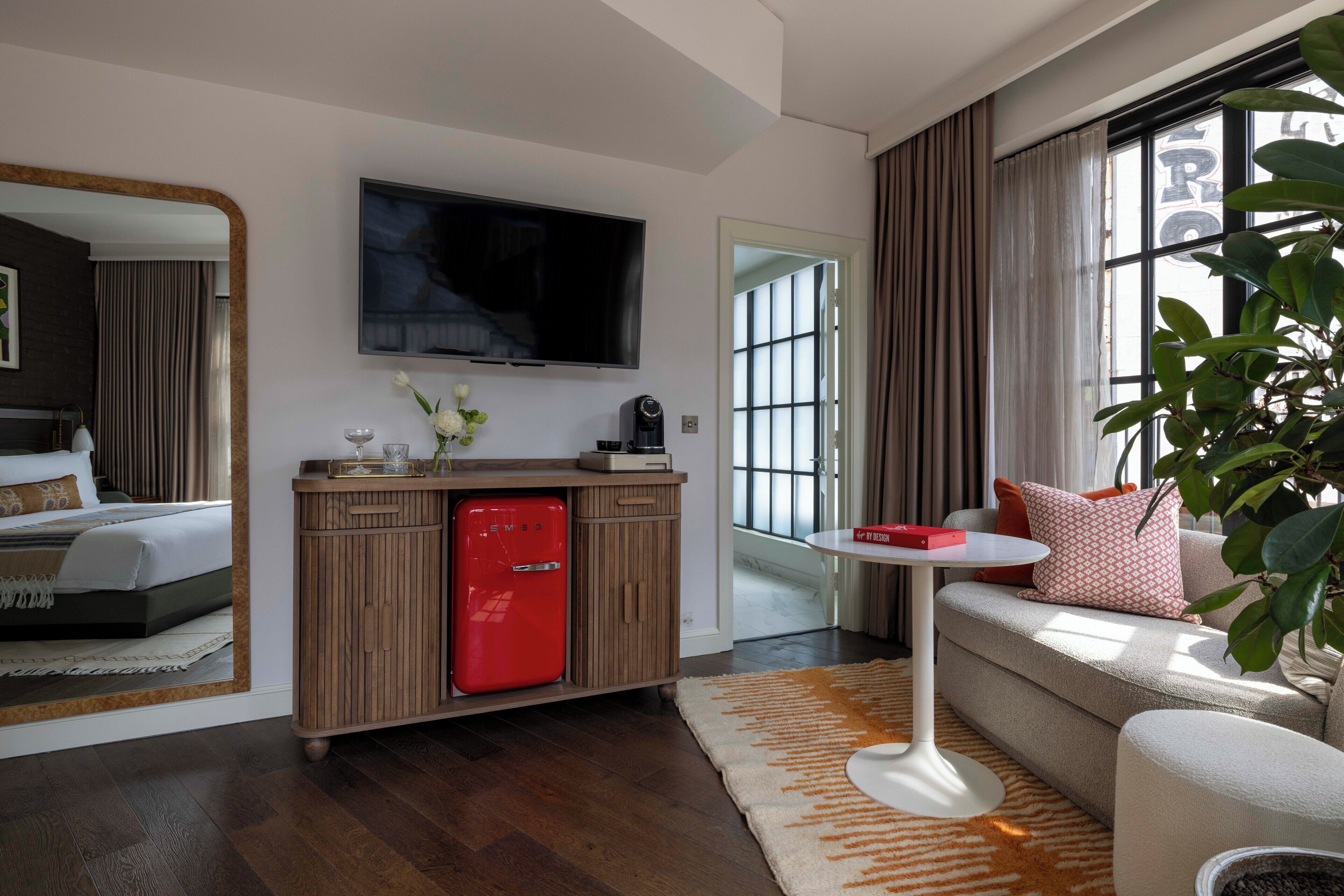 grand chamber junior suite terrace | living area | 32-inch smart tv with digital channels