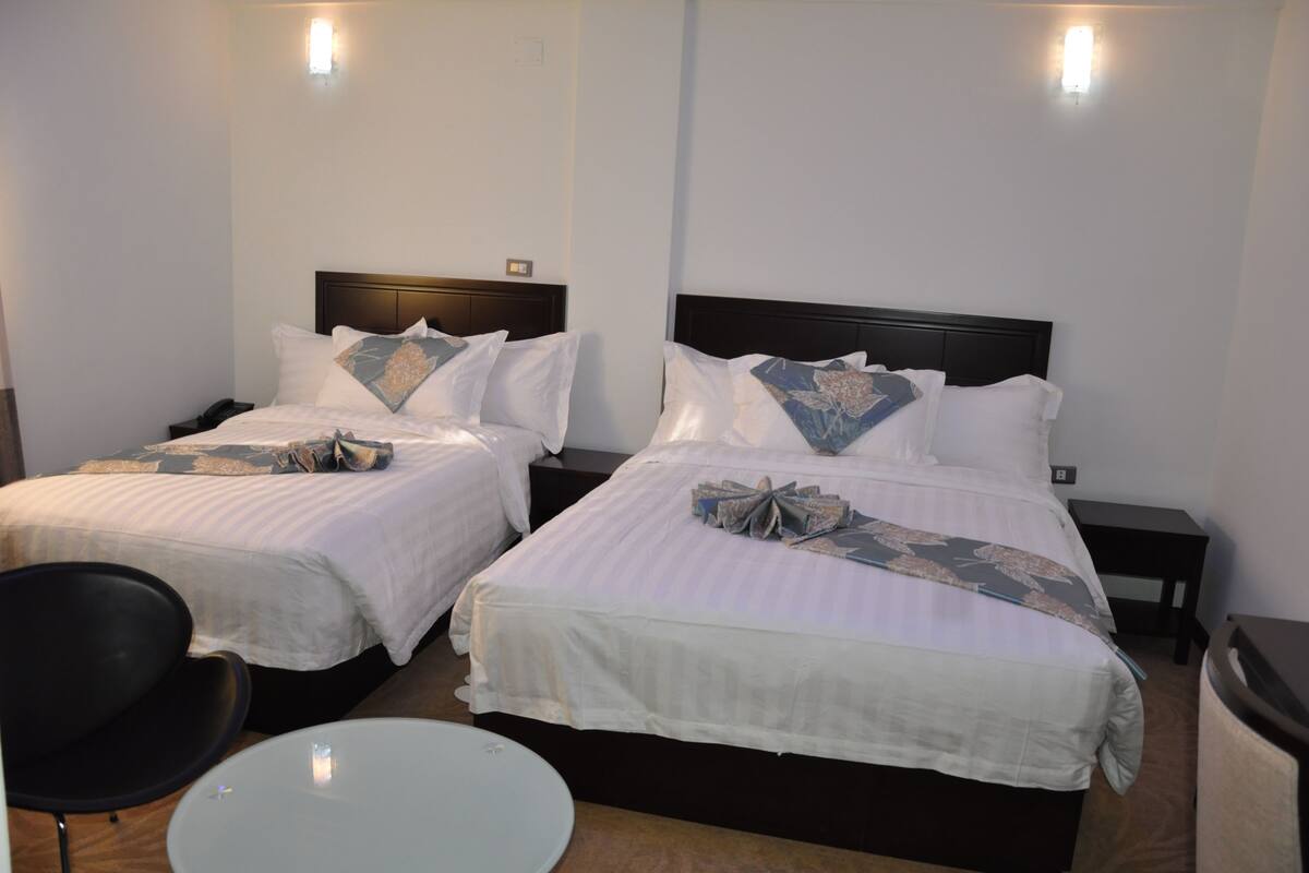 Deluxe Twin Room | Premium bedding, in-room safe, desk, iron/ironing board (on request)