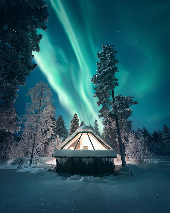 Aurora Cabin | Insonorizzazione, Wi-Fi gratuito, lenzuola