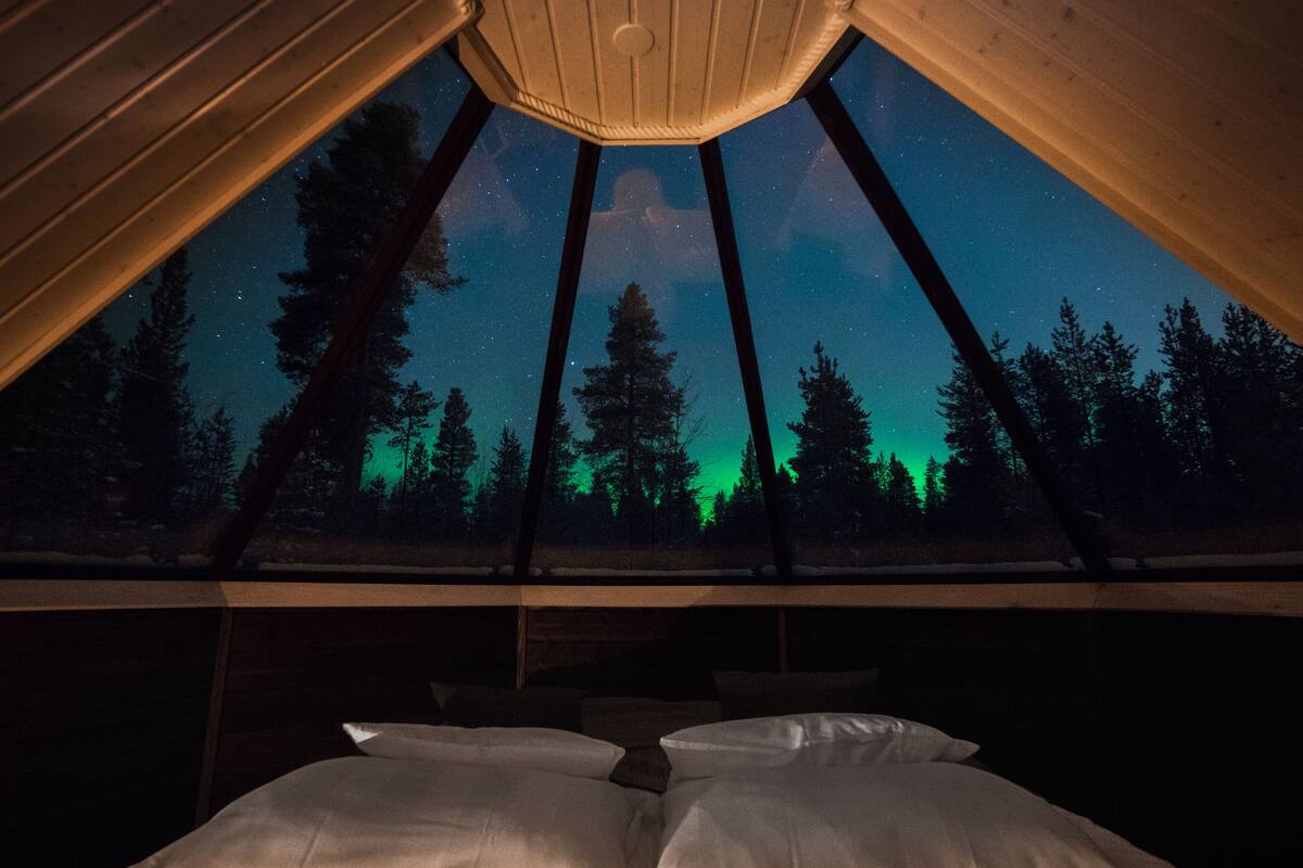 aurora cabin | 1 bedroom, soundproofing, free wifi, bed sheets