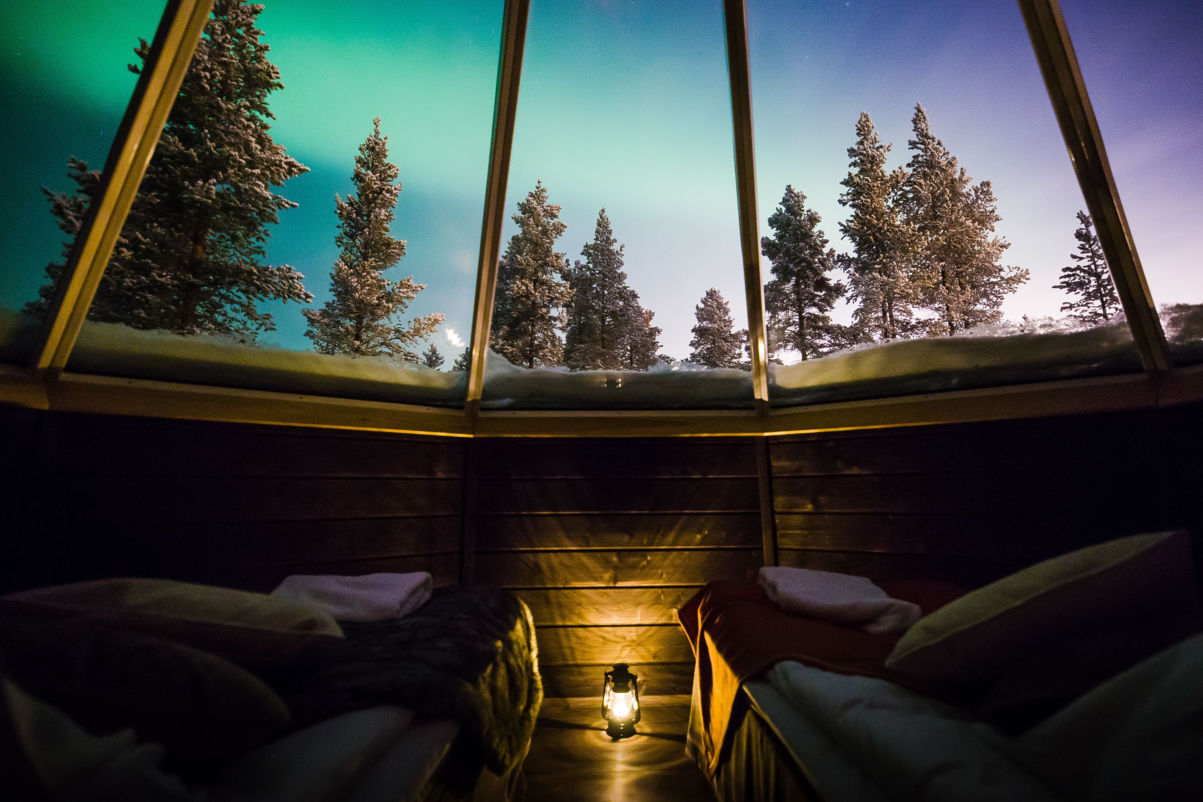 Aurora Cabin | Chambres insonorisées, Wi-Fi gratuit, draps fournis