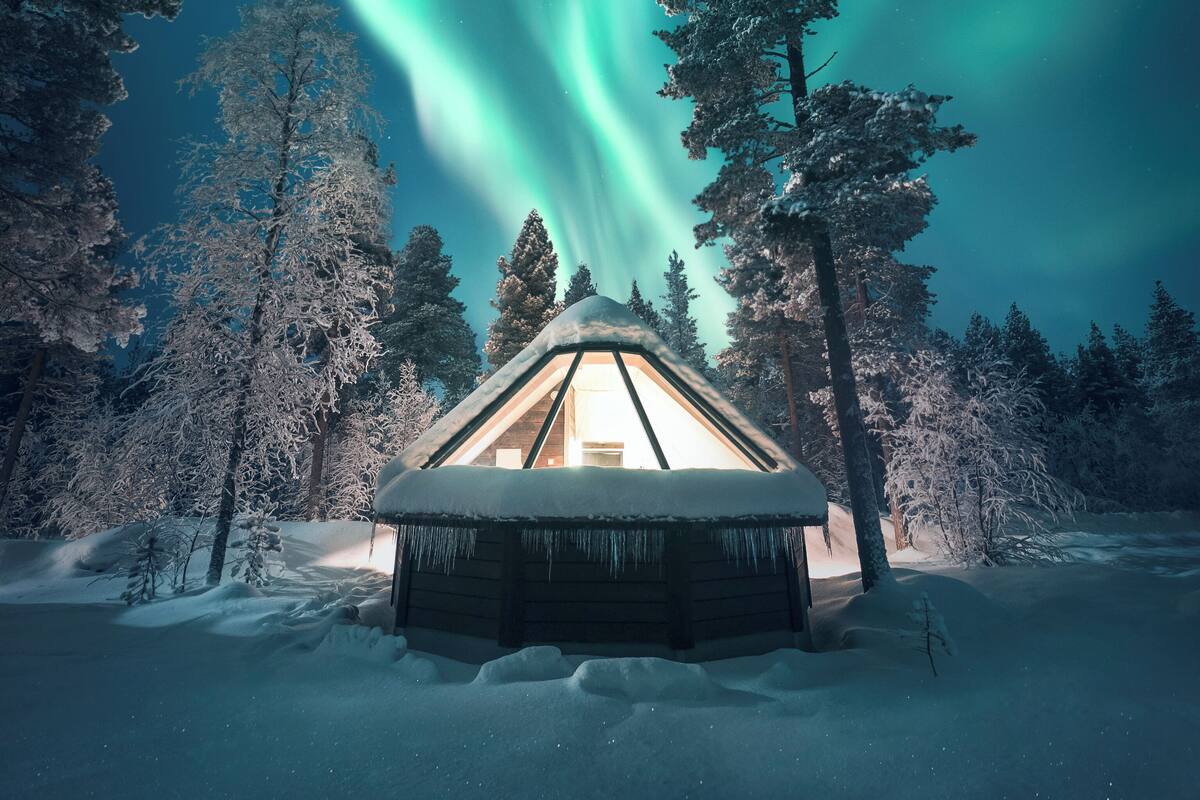 Aurora Cabin | Soundproofing, WiFi (free), bed sheets