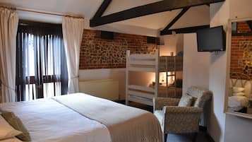 1 bedroom, desk, iron/ironing board, rollaway beds