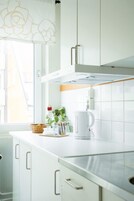 Shared fridge, microwave