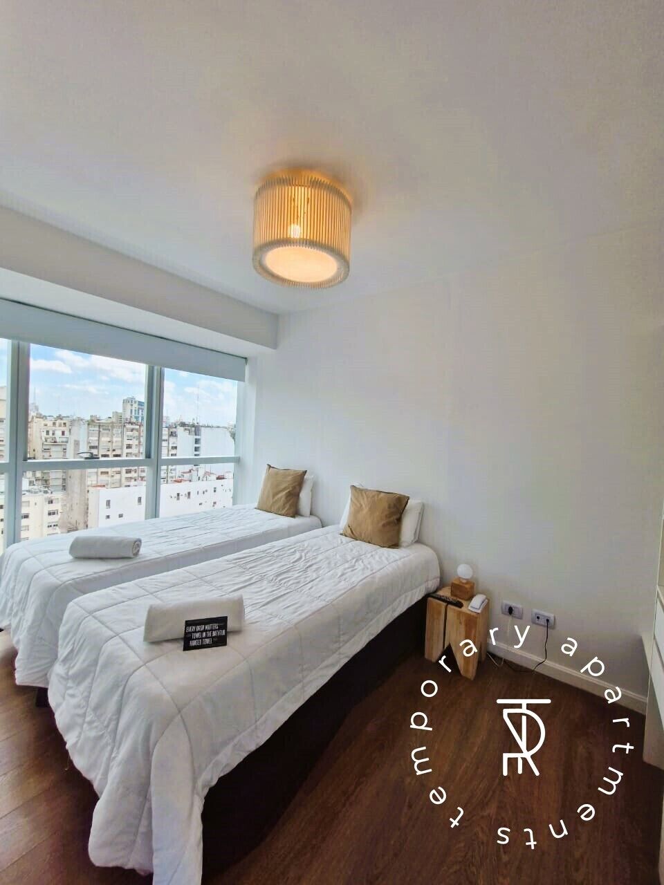 Apartment, 2 Bedrooms | Hypo-allergenic bedding available, down comforters, in-room safe