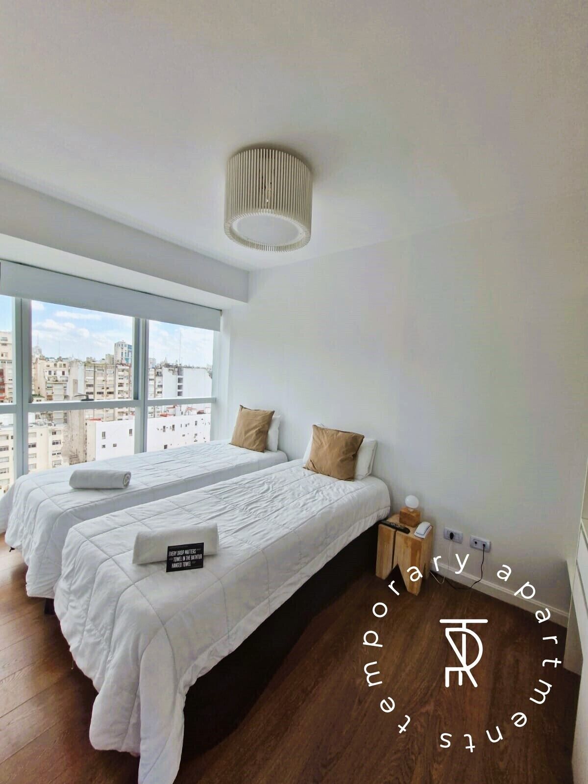 Apartment, 2 Bedrooms | Hypo-allergenic bedding available, down comforters, in-room safe