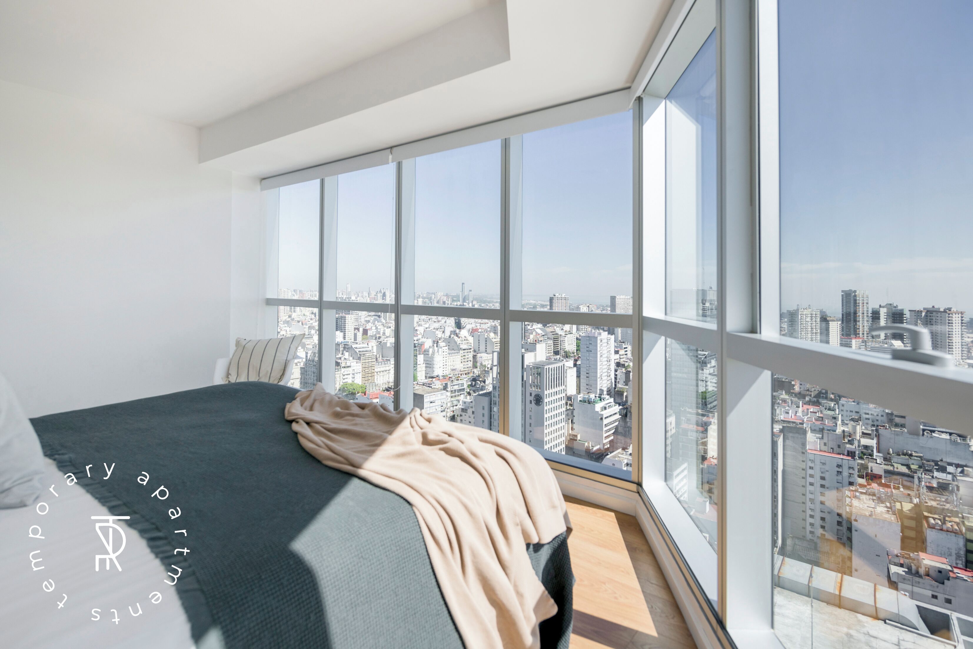 Apartment (Plus) | Hypo-allergenic bedding available, down comforters, in-room safe